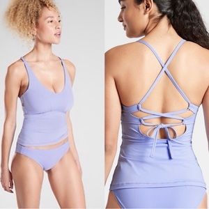 Athleta Triangle Tankini Sz S